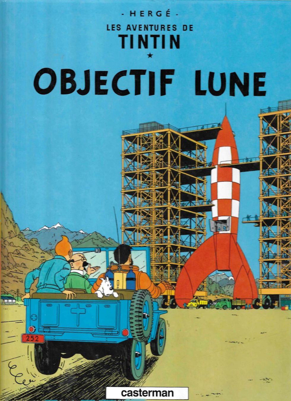 Comics: Tintin - Objectif lune - TBE – Gebraucht aus Savagnier von Ne2065