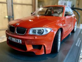 BMW 1er M COUPÉ 2011 MASSSTAB 1:18   RARITÄT ! 