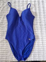 Tommy Hilfiger Badeanzug, Grösse S, Blau, Sommer ☀️