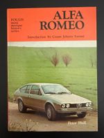 Alfa Romeo Peter Hull Foulis Series Buch engiisch