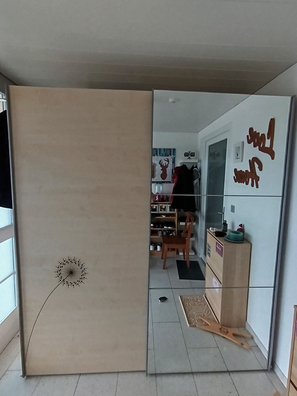 Armadi: Schwebetürenschrank mit Spiegel – Usato da Muolen venduto da Brassmaster27