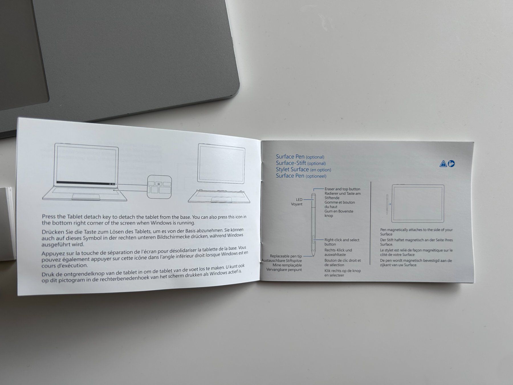 Microsoft Notebook: Microsoft Surface Book 2 13.5 Zoll und Pen – Usato da St. Gallen venduto da look-twice 7