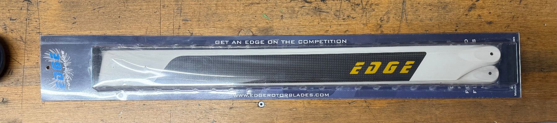 RC Modellbau: EDGE 603mm Hauptrotorblätter – Neu und originalverpackt aus Ruggell von henapik