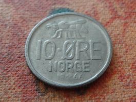 NORVEGE  10  ORE  1966