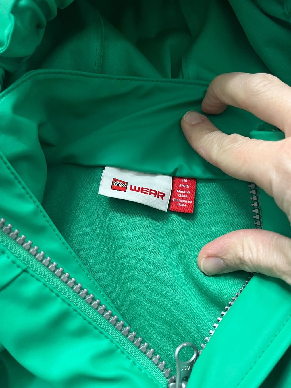 Lego Giacche & Cappotti: Regenjacke Lego 116 – Usato da Othmarsingen venduto da saliwu 1