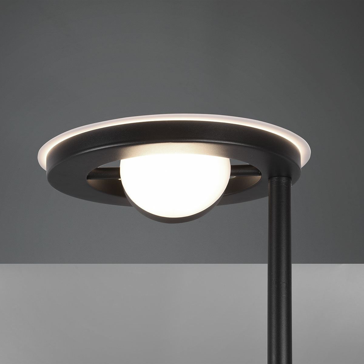 Lampade: LED Stehleuchte, Schwarz, 181 cm Höhe – Nuovo (secondo la descrizione) da Kreuzlingen venduto da Smart-Light 2