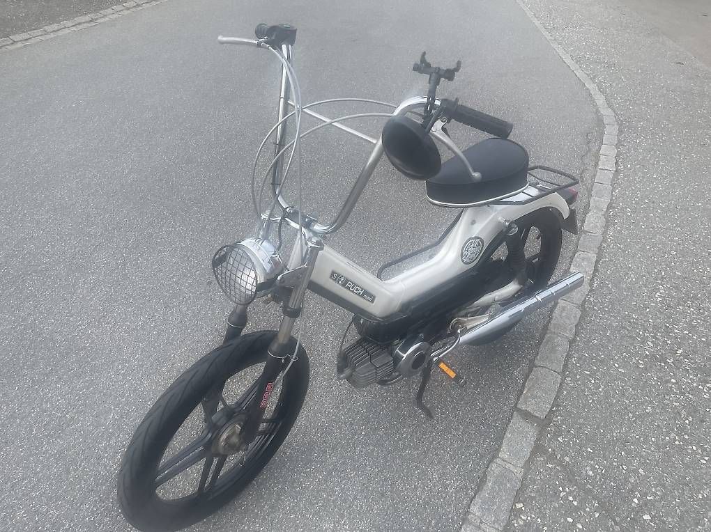 Puch Ciclomotori: Puch maxi S in perlmut weiss – Usato da Eschenbach SG venduto da Manu_89_w 1