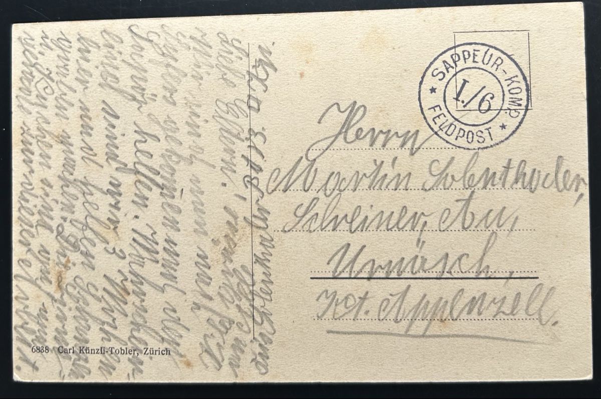 Cartoline postali: Sufers GR – Usato da Horw venduto da Tellbub 1