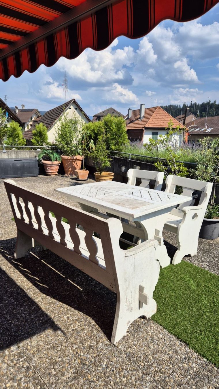 Sessel: Vintage Gartenmöbel – Gebraucht aus Langnau i. E. von Ernstlemann