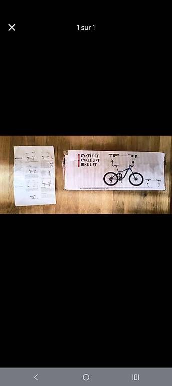 Biciclette: Support à vélo pour plafond – Nuovo e nell'imballaggio originale da Ostermundigen venduto da bla_8khp
