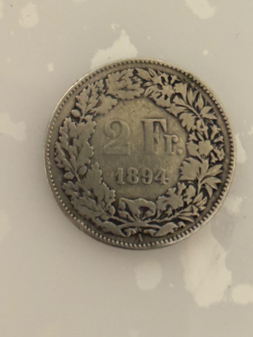 Tutti le monete: 2 Franken 1894  Rar – Usato da Wallisellen venduto da SWISS_SILVER1