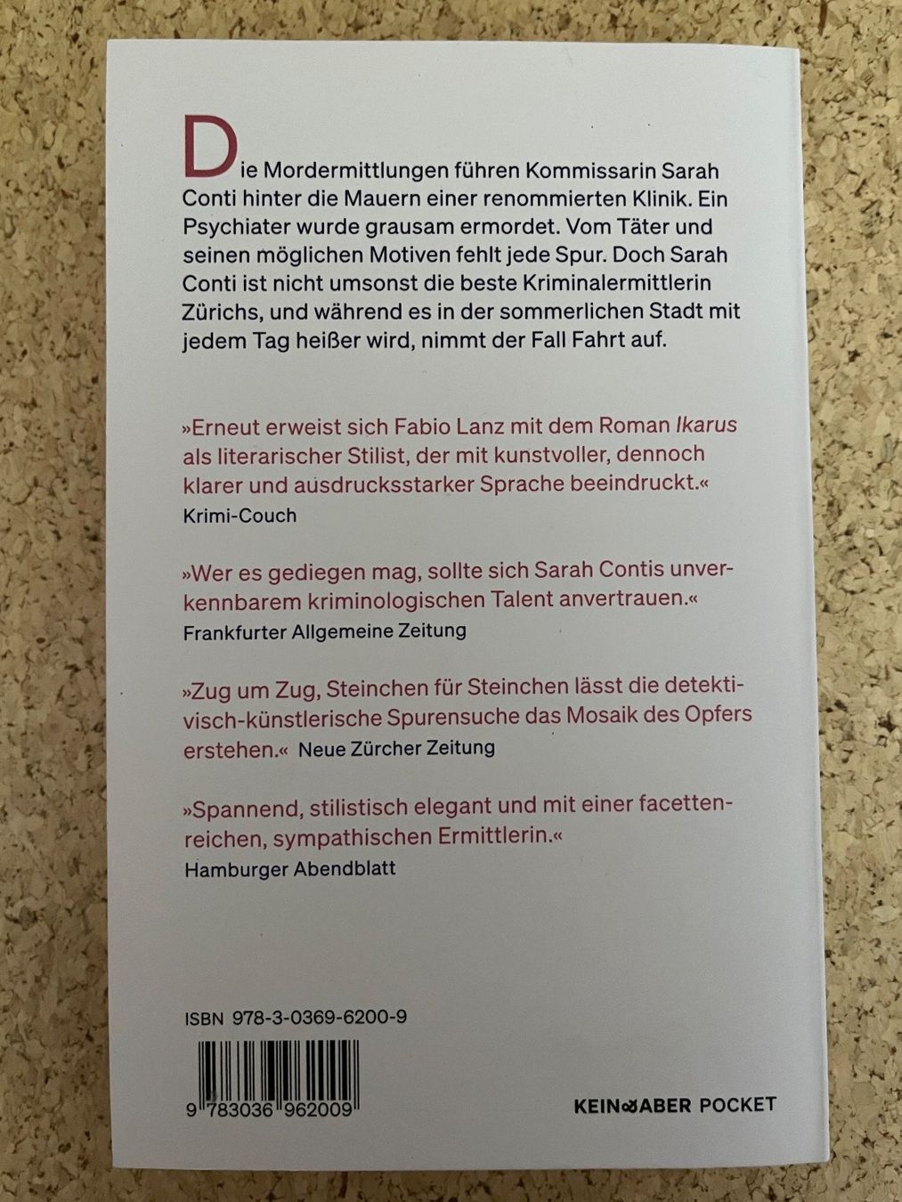 Libri: Taschenbuch "Ikarus", Fabio Lanz – Usato da Grosswangen venduto da Vita500 1