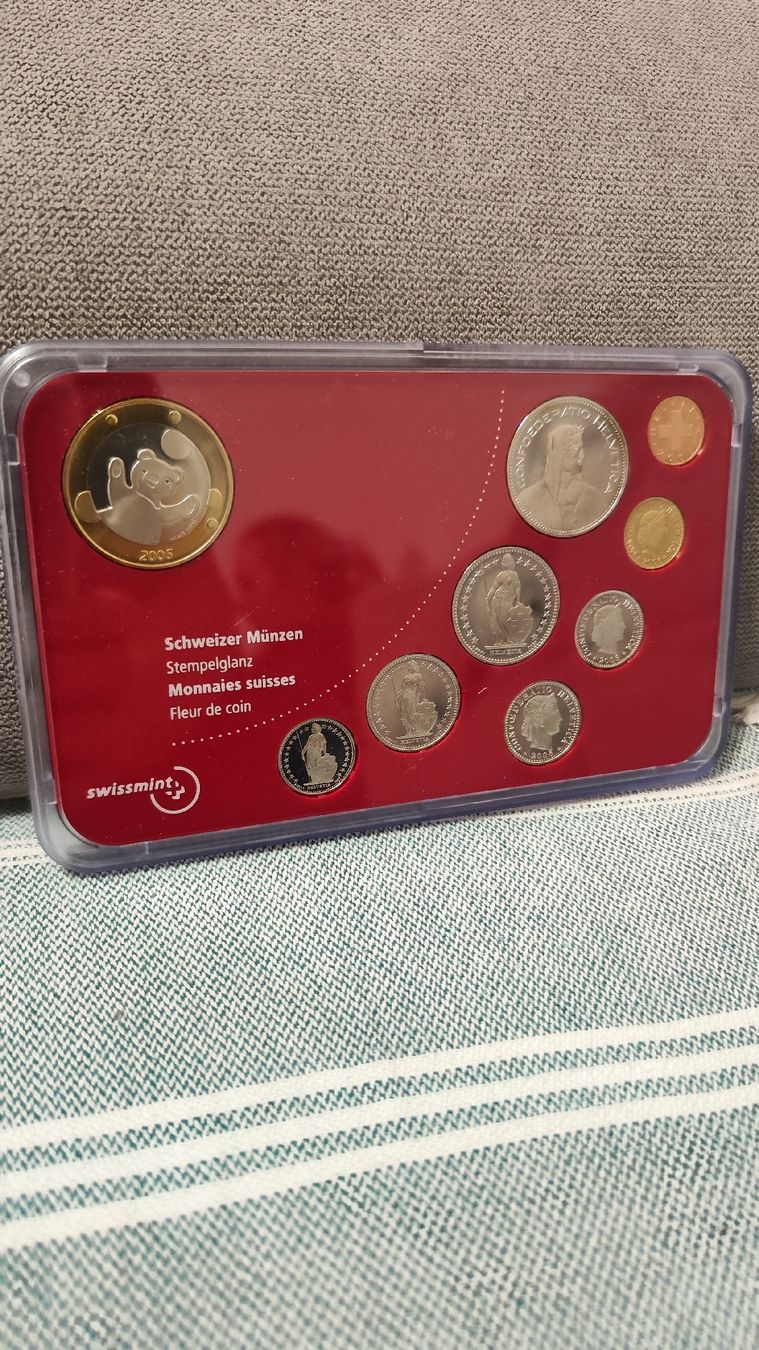 Alle Münzen: Münzsatz 2006 Stgl Baby Schweiz – Neu und originalverpackt aus Zürich von turbopuz 2