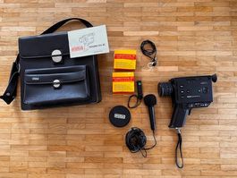 Super 8 Kamera Eumig Sound 125 XL + Zubehör (Vintage)