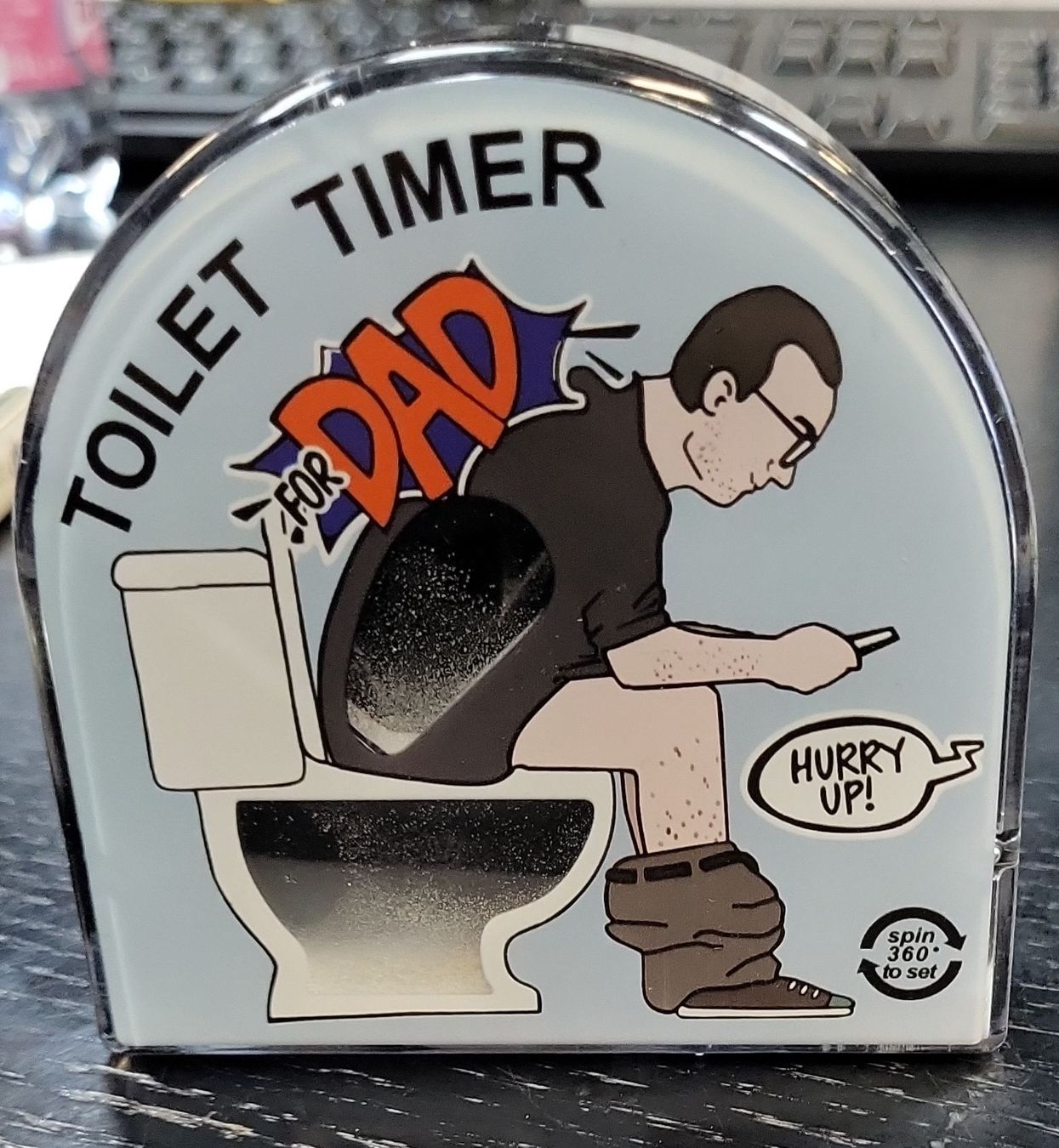 Toutes les décorations: Lustiger Toiletten-Timer "Für Papa" – Neuf (Voir description) à Figino par mayam63