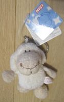 2 x Nici Schaf Plüschtier Anhänger neu 9cm