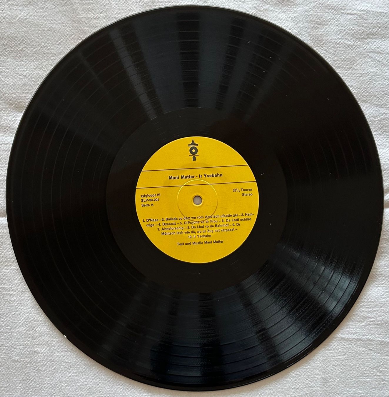 Schallplatten: Mani Matter - Ir Ysebahn LP – Gebraucht aus Spiez von martin-7973 2