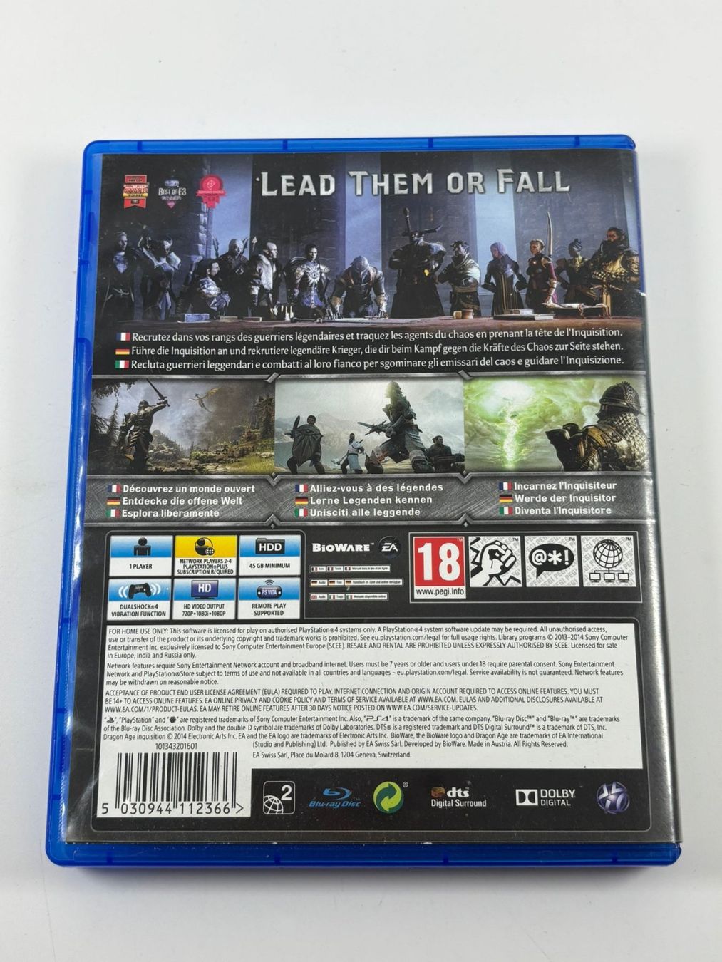Giochi: Dragon Age Inquisition (PS4) – Usato da Herisau venduto da Seyashop1 2