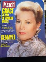 Paris Match - Grace Kelly 1982 - brel - yves montand -