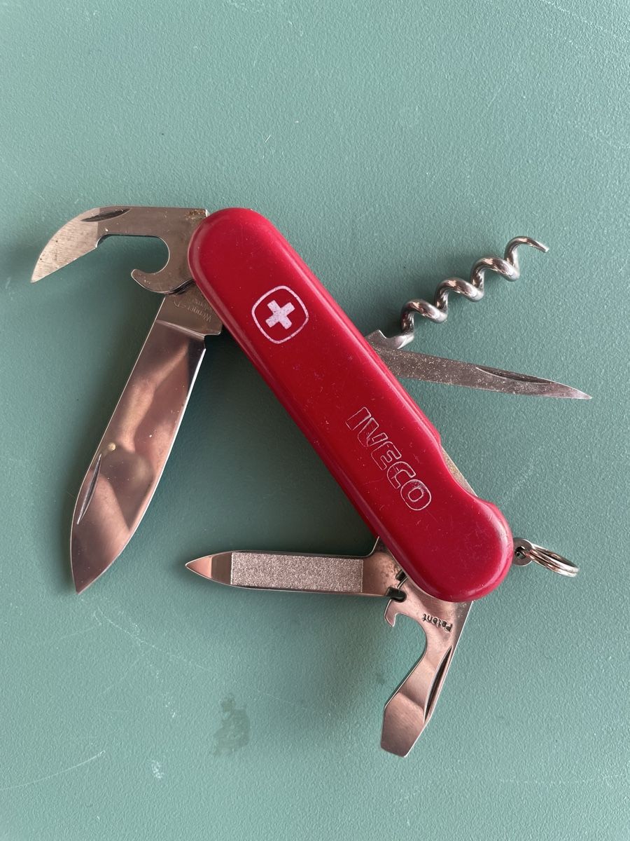 Wenger Coltelli tascabile: Wenger Viking Sackmesser mit IVECO logo – Usato da Zürich venduto da aut_nr75 1