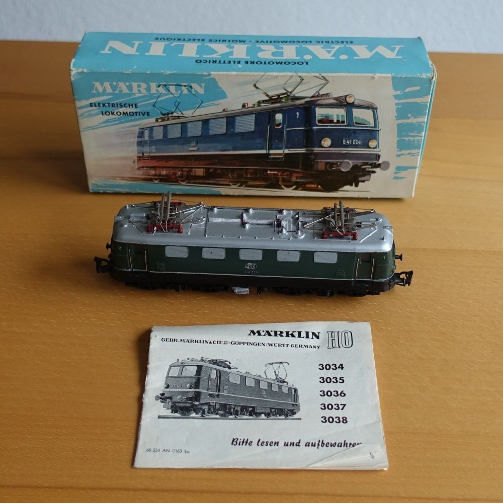 Märklin Modellini di ferrovie: DB-Lok Märklin H0 / Wechselstrom / OVP – Difettoso da Schliern b. Köniz venduto da stesa206 4