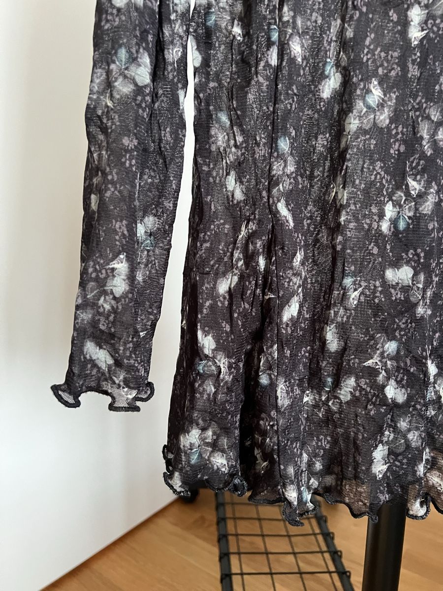 Camicette: Zeitlos by Luana, Bluse, Gr. m schwarz-weiss gemustert – Usato da Langenthal venduto da ivet7 1