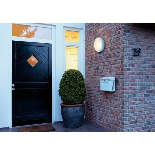 Lampade: Aussenleuchte SLV BULAN, E14 60W Glas satiniert rund IP44 – Nuovo e nell'imballaggio originale da Lodrino venduto da Stema