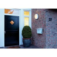 Aussenleuchte SLV BULAN, E14 60W Glas satiniert rund IP44