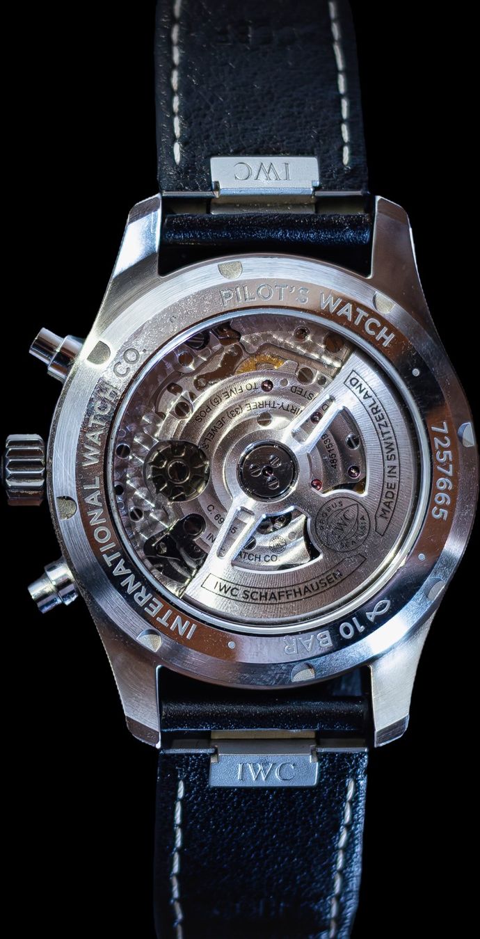 IWC Orologi: IWC Pilot Watch Chronograph 41 Blue Fullset – Usato da Lupfig venduto da nik_7sxm 1