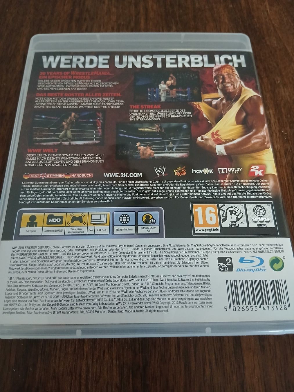 Sony Giochi: WWE 2K14  - Wrestling-Action – Nuovo (secondo la descrizione) da Pfungen venduto da Himbogame 2