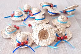 Mini-Dekohüte - Mini chapeaux déco