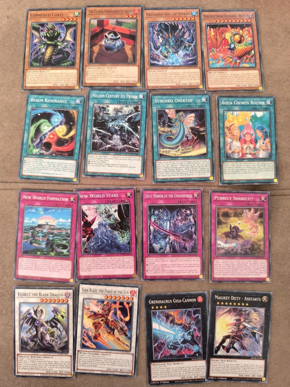Yugioh Carte collezionabili: Yu-Gi-Oh! Duelist Nexus 49 Karten – Nuovo (secondo la descrizione) da Langenthal venduto da SchwarzeRose5 1