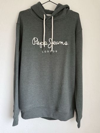 Pepe Jeans London, hoodie gris, taille L