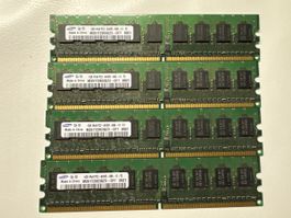 4GB (4x 1GB 1R8 PC2-6400E-666-12-F3