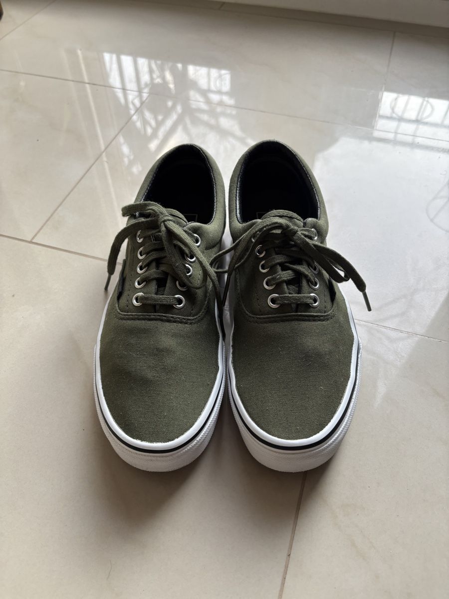 Vans Scarpe da uomo: Vans Skateschuh Olivegrün – Usato da Zürich venduto da Jaykay82