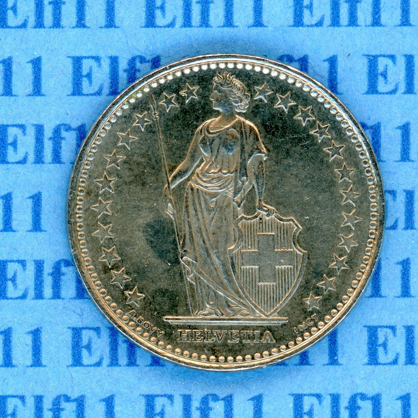 Alle Münzen: CHF___1.00 2016 vz-unz 1 Franken – Gebraucht aus Widnau von Elf11 1