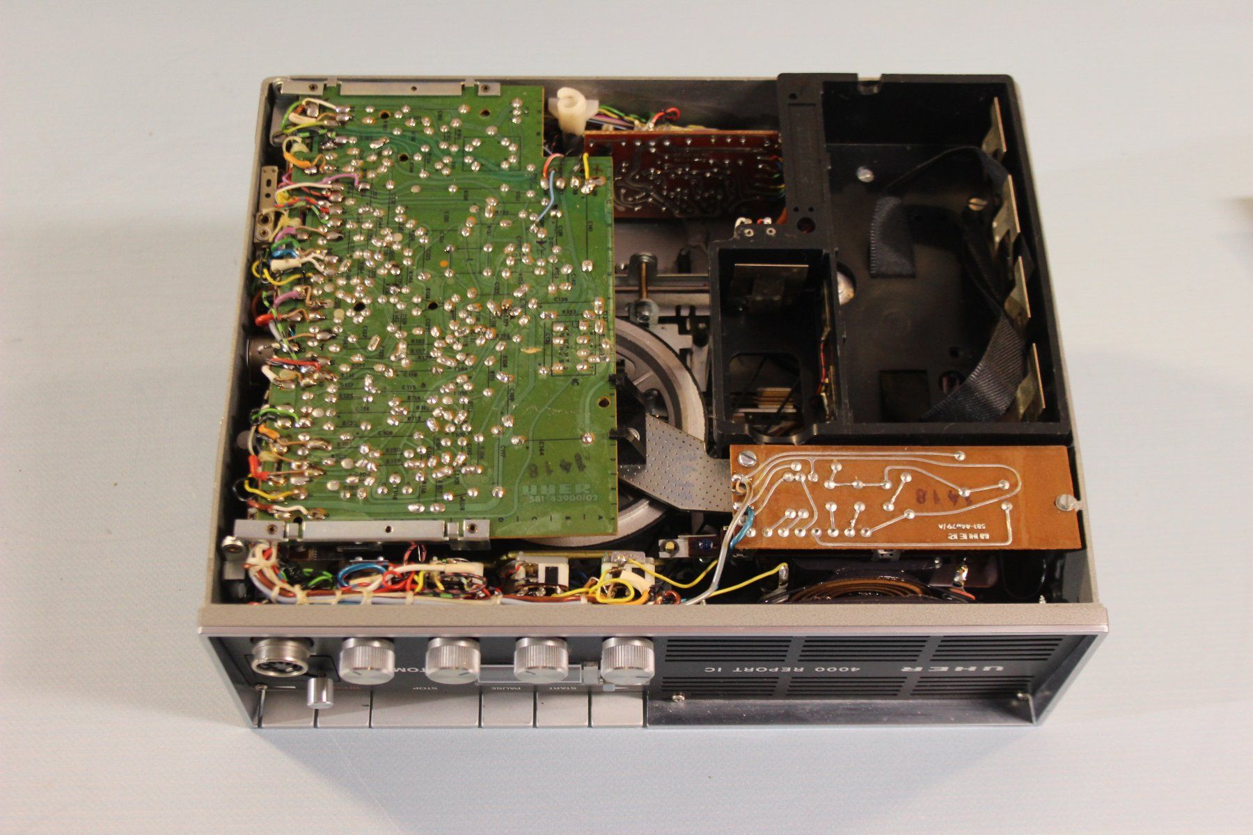 Uher Bandmaschinen: Uher 4000 Report IC Automatic,2-Spurgerät revidiert,getestet – Gebraucht aus Hellsau von Poenny 6