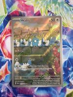 Seltene Pokémon-Karte Wablu "Basis" 213/182 - Perfekt für Sa
