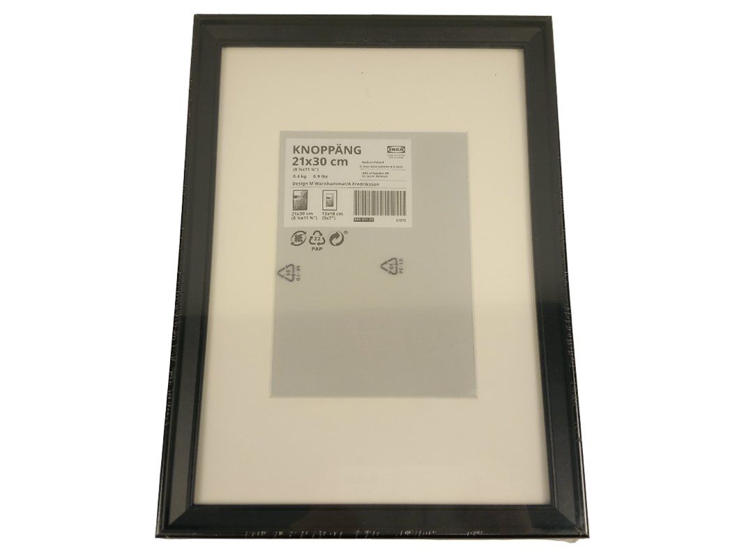 Ikea Cadres de tableaux: IKEA KNOPPÄNG Bilderrahmen – Neuf avec emballage d'origine à Hünenberg par Restwert_Zug 1