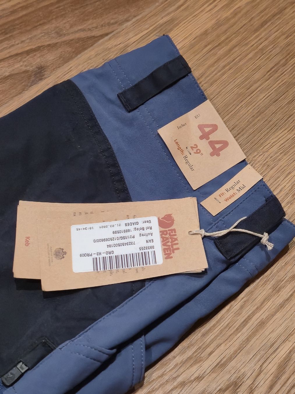 Fjällräven Pantaloni: Fjällräven Keb Wanderhose, Grösse 44 – Nuovo (secondo la descrizione) da Flums venduto da VictoryGin 3