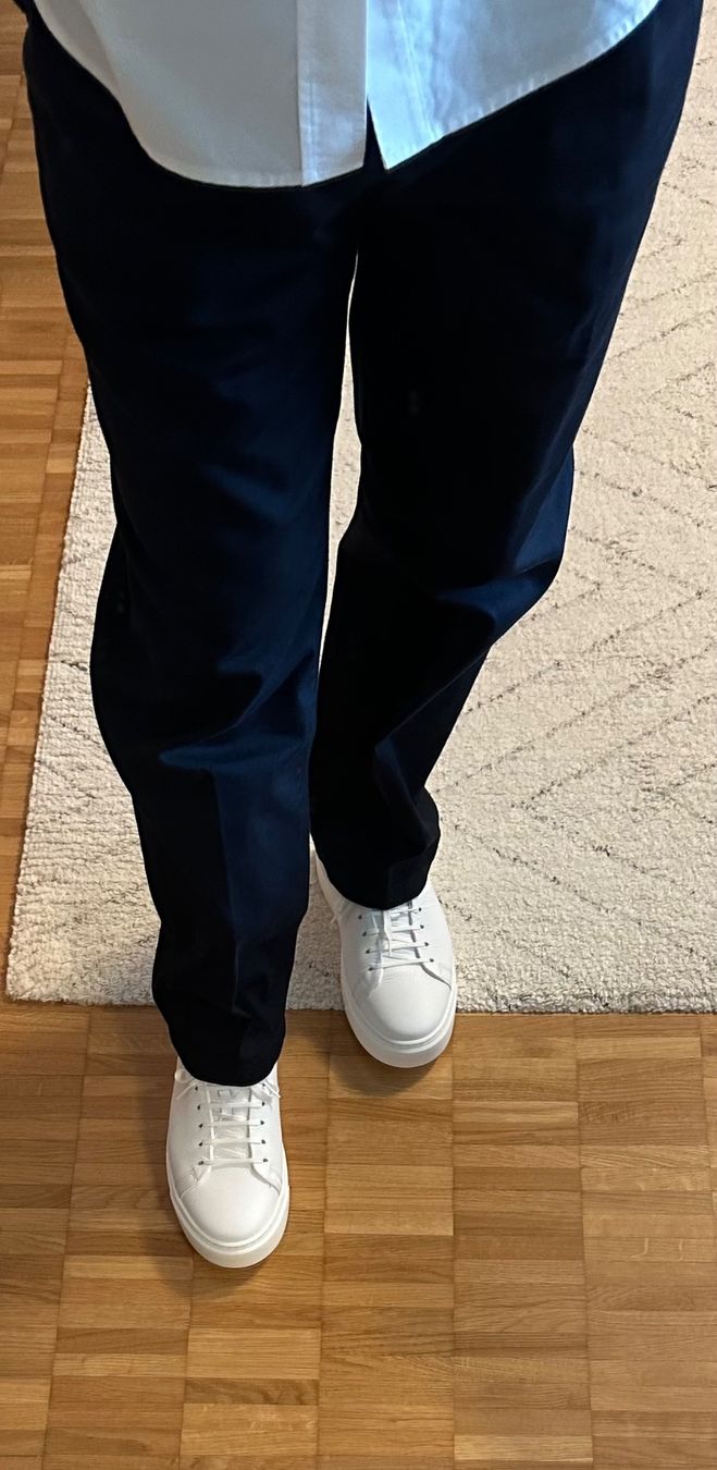 Herrenschuhe: 💥 MULTIKAUF-ANGEBOT 💥 Essential White –  Leder-Sneaker – Neu und originalverpackt aus Wittenbach von bes_k8vr 7