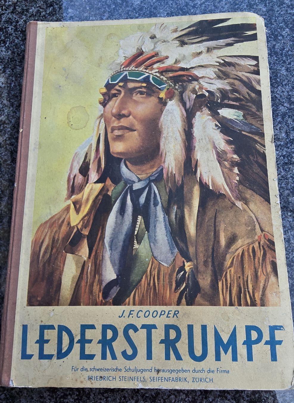 Panini Albums: J.F. Cooper Lederstrumpf  Friedrich Steinfelsseltene Panini – D'occasion à Walkringen par Vanuca