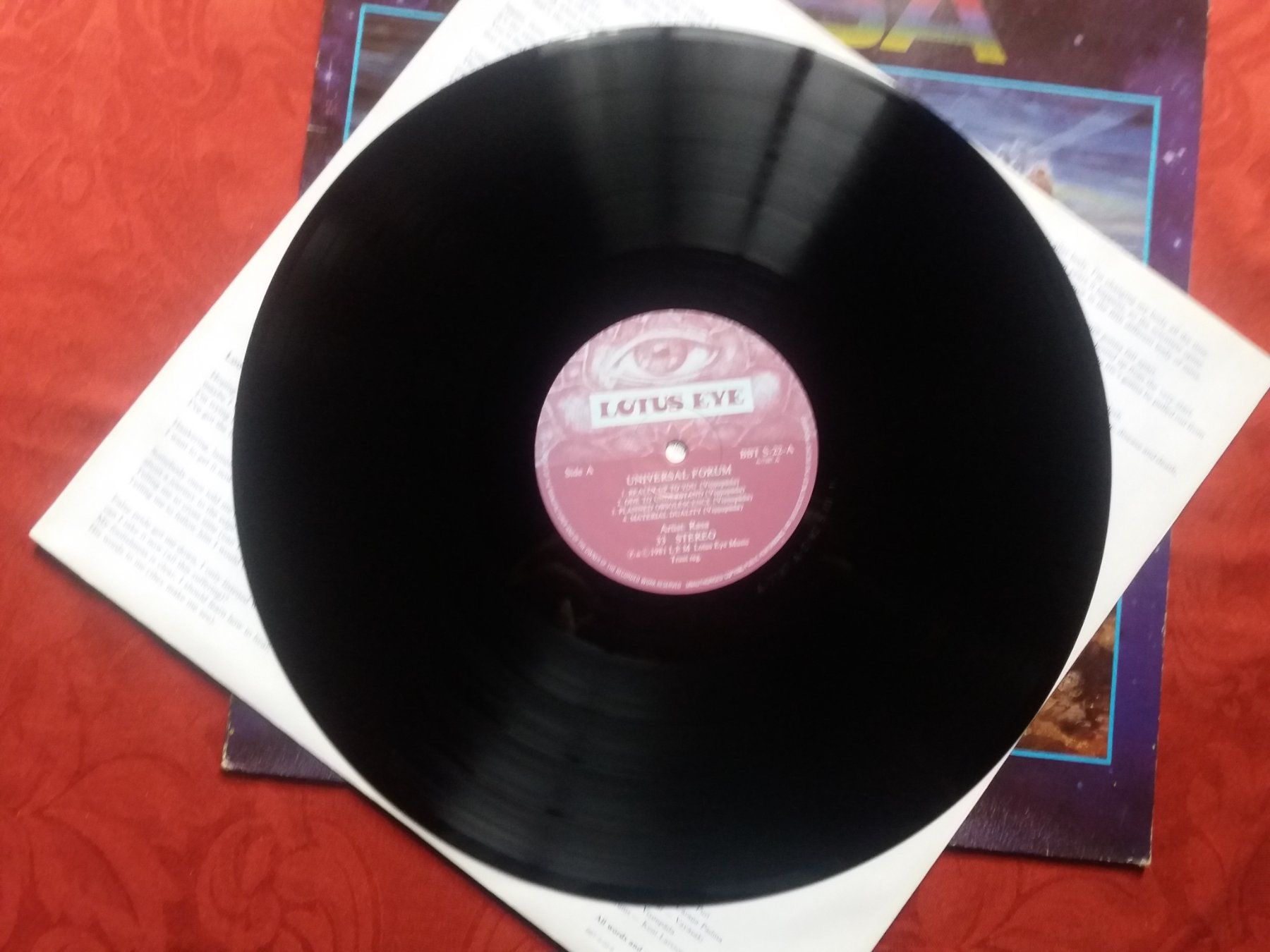 Dischi in vinile: LP (Rasa) universal forum – Usato da Meyrin venduto da toutatis 3