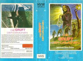 DIE GRUFT DER DÄMONEN (USA 1972) HVW Video VHS 4015
