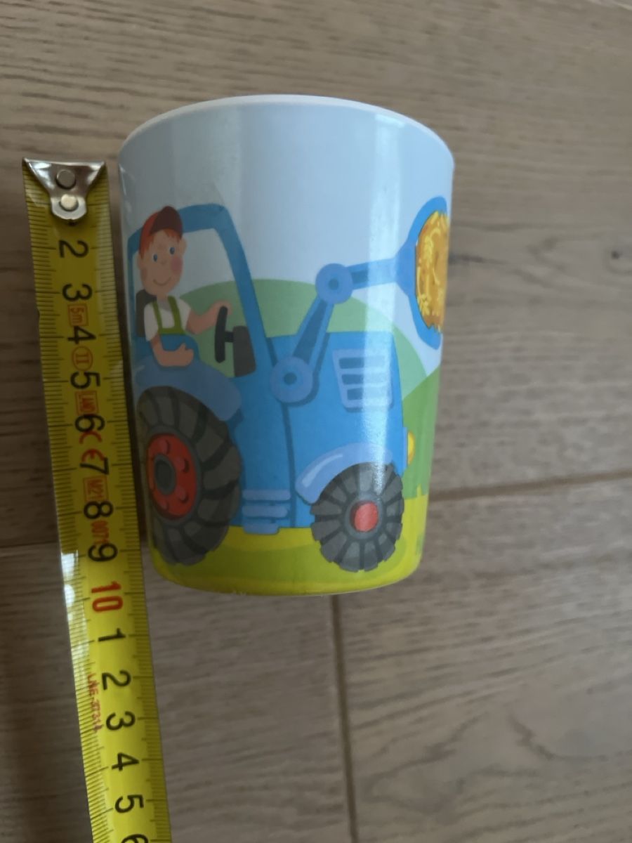 Tazze: Haba Kinderbecher Traktor Motiv – Usato da Oensingen venduto da katepe 1