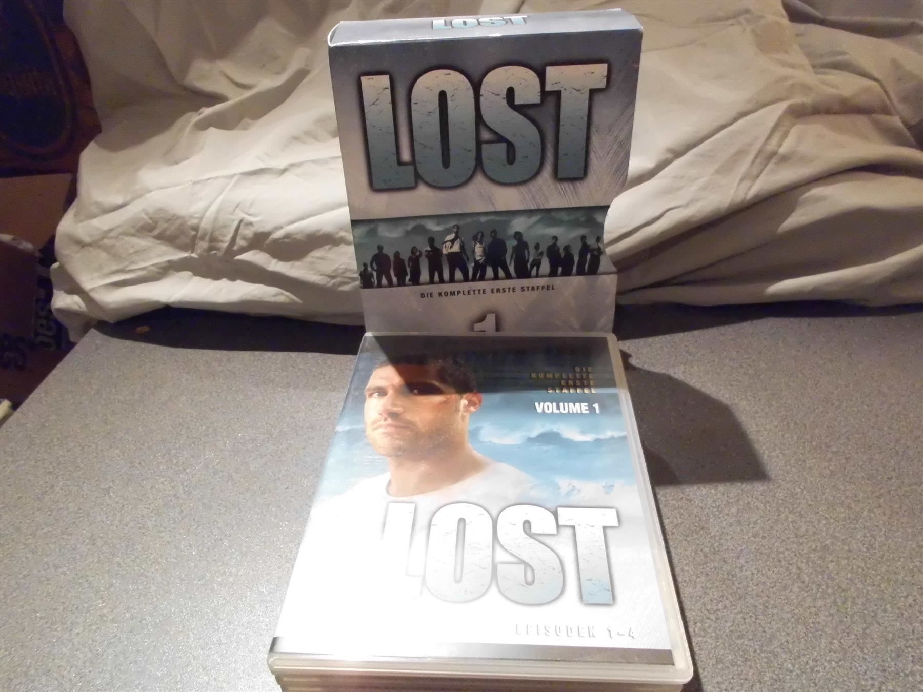 Alle DVDs: DVD Lost 1, Die komplette erste Stfaffel – Gebraucht aus Zürich von abraxas1291