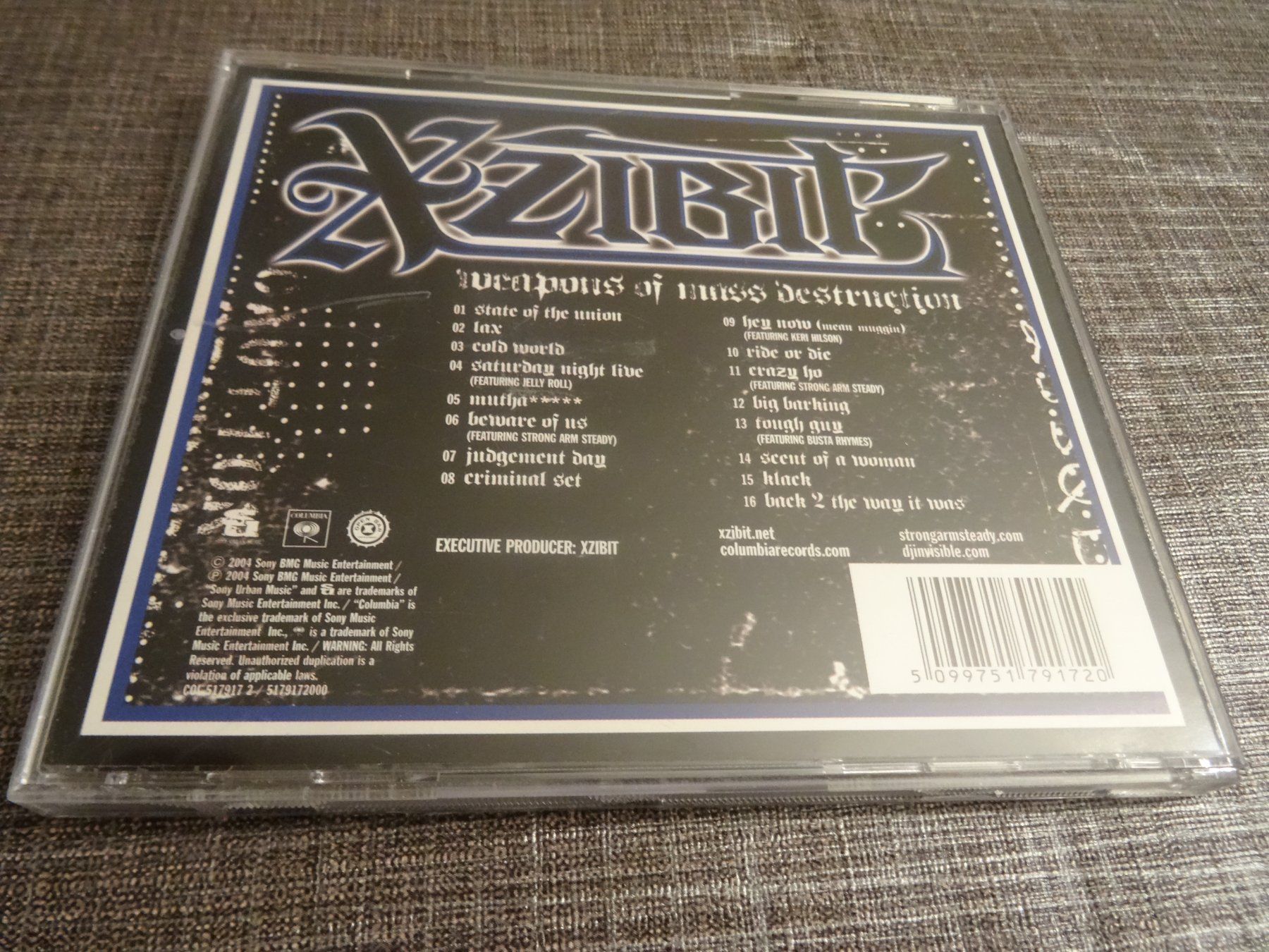 CD: Xzibit - Weapons Of Mass Destruction CD – Usato da Olten venduto da Disc-Ausverkauf 1