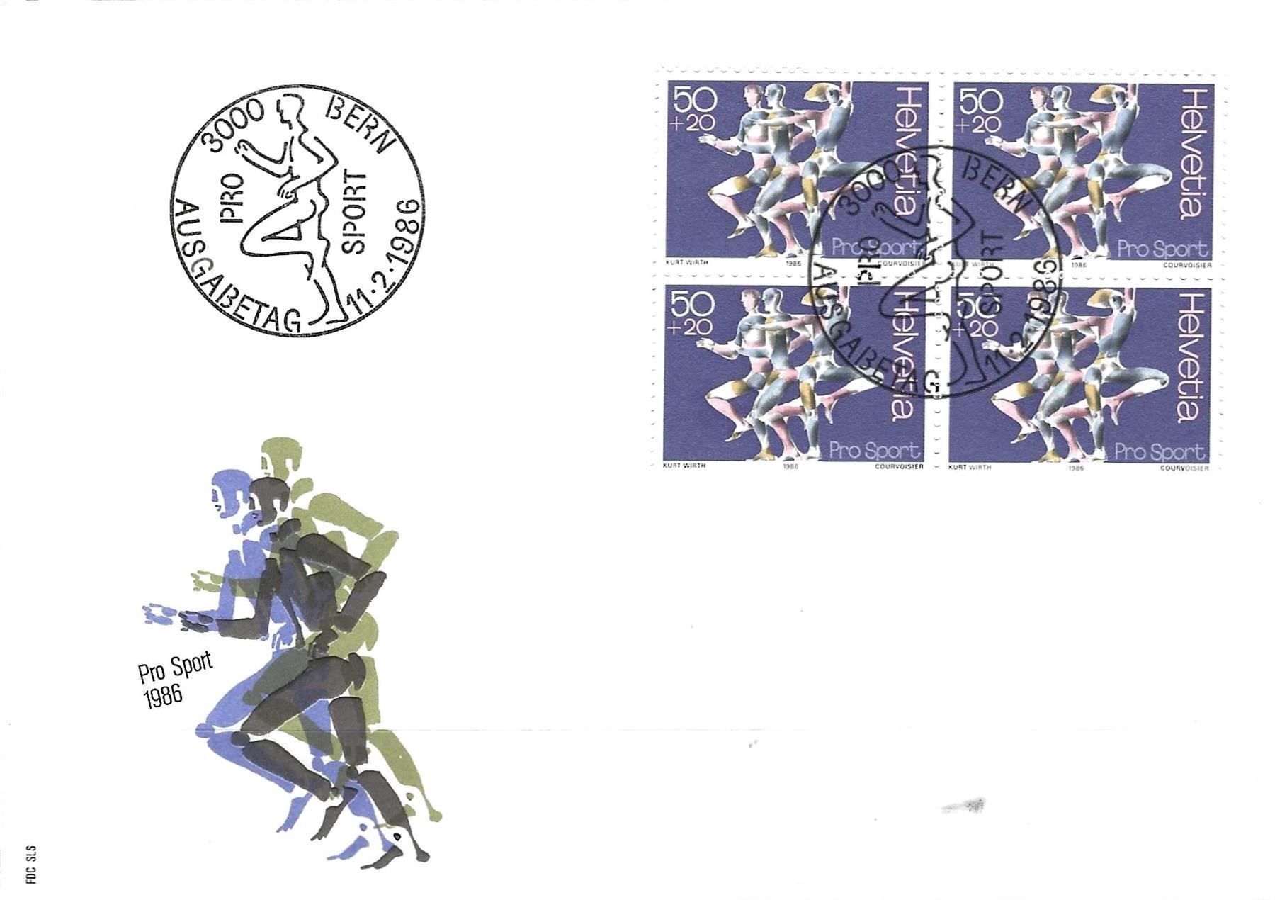 Tutti i francobolli: FDC  Viererblock 1986 – Usato da Koblenz venduto da Himmelsreiter