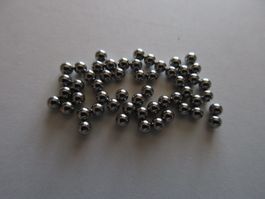 54 Stahlkugeln 2,4 mm