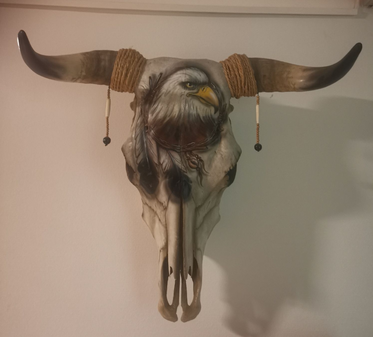 Altre raccolte & rarità: Kuhschädel mit Airbrush – Nuovo (secondo la descrizione) da Härkingen venduto da imh_v72w